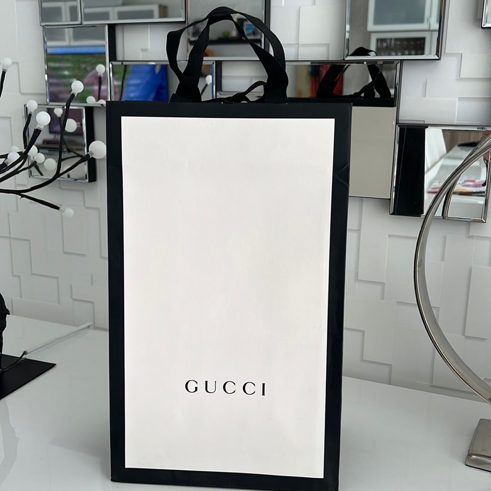 Gucci Paper Shopping Bag